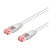 Goobay kabelis LAN jungiamasis laidas CAT 6A S/FTP balta 10m KLANCAT
