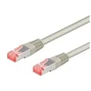 Goobay CAT 6a S/FTP CU 2m pilkas