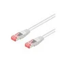 Goobay Kabelis LAN Patchcord CAT 6A S/FTP balta 3m
