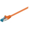 „Goobay CAT 6A“ jungties kabelis, S/FTP (PiMF), oranžinis – laido ilgis 7,5 m