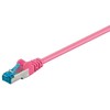 Goobay CAT 6A jungiamasis kabelis, S/FTP (PiMF), violetinis - kabelio ilgis 10 m