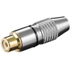 Goobay CKG 6.5 HQ B, RCA FM, nerūdijantysis plienas, 1 vnt.