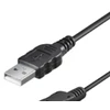 Kabelis USB Goobay USB-A - miniUSB 1 m Juodas