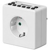 Goobay skaitmeninis laikmatis, 16 A, 3600 W, baltas, kasdienis / savaitinis laikmatis, baltas, skaitmeninis, mygtukai, 12 val. / 24 val., IP20