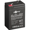 Goobay GO6-4 (4000 mAh, 6 V), hermetizuotas švino-rūgštinis (VRLA) akumuliatorius, 6 V, 1 vnt., juodas, 4 Ah, 4000 mAh