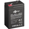 Goobay GO6-4 (4000 mAh, 6 V), hermetizuotas švino-rūgštinis (VRLA) akumuliatorius, 6 V, 1 vnt., juodas, 4 Ah, 4000 mAh