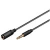 Goobay | Ausinių ir garso AUX prailginimo laidas; 3,5 mm; 3 kontaktų; lieknas | 97122