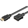 Goobay Didelės spartos HDMI™ prailginimo kabelis su Ethernet