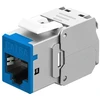 Goobay Keystone-modul RJ45 CAT 6A, STP, Slim mėlyna - Wersja kolorystyczna mėlyna