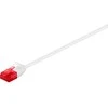 Goobay LAN Patchcord kabelis CAT 6 U/UTP Plonas Baltas 5m
