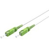 „Goobay“ šviesolaidinis kabelis (FTTH), vienmodis (OS2) baltas, baltas (paprastas), 20 m – laido ilgis 20 m