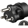 Goobay Pietų Afrikos tinklo adapteris, juoda