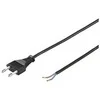 Goobay EURO jungiamasis kabelis (C CEE 7/16) 1,5 m H03VVH2-F 2x0,75 50085