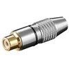 Goobay CKG 6.5 HQ B, RCA FM, Nerūdijantis plienas, 1 pc(s)