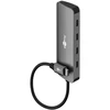 „Goobay Slim“ 4 prievadų USB šakotuvas, USB-C į USB-C, 10 Gbit/s, Pilkas | 76565