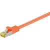 „Goobay Wentronic goobay“ – Komutacinis kabelis – RJ-45 (M) į RJ-45 (M) – 25 cm – SFTP, PiMF – Cat.7 žalias kabelis – be halogenų, profiliuotas, be kabliuko – Oranžinis (91570)