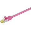 Goobay RJ-45 CAT7 3 m, 3 m, Cat7, S/FTP (S-STP), RJ-45, RJ-45, rausvai raudona