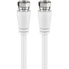 Kabelis Goobay Antenowy (F) 2m balta (JAB-4410966)