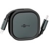 USB kabelis Goobay USB-C - USB-C 1 m, juodas