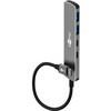 Goobay Plonas 4 prievadų USB šakotuvas, USB-C™ į USB-C™/USB-A, 5 Gbit/s