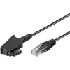 Goobay Triton TAE-F DSL/VDSL kabelis - Kabelio ilgis 1 m