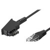 Goobay TAE-F–DSL/VDSL jungiamasis kabelis – kabelio ilgis 6 m
