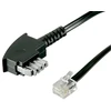 Goobay Telefono laidas TAE-N -> RJ11 6m, juodas