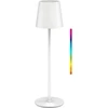 Goobay Belaidė LED stalinė lempa, dydis M, 38 cm, RGBW, balta