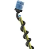 Goobay Itin elastingas CAT 6A ryšio kabelis, plonas, U/UTP, juodas - Kabelio ilgis 15 m