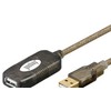 USB kabelis Goobay Active USB 2.0 prailginimo kabelis 5 m Juodas (56399)