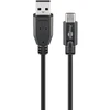 Goobay USB-A – USB-C USB laidas 3 m juodas (JAB-4164970)