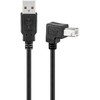Goobay USB-A – USB-B USB laidas 5 m juodas (JAB-854301)