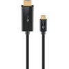 Goobay 75698, 3 m, USB Type-C, HDMI, Vyriškas, Vyriškas, Tiesus