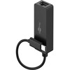 Karta jungiama į tinklą Goobay Adapteris USB-C™ Ethernet, juoda