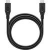 Goobay USB-C™ kabelis, USB4™, 100 W, 40 Gbit/s, maitinimo šaltinis, m