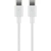 Goobay USB-C,Įkrovimo ir sinchronizavimo kabelis, 2 m, baltas | Goobay
