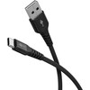 USB Goobay USB-C - USB-A kabelis 3 m, juodas