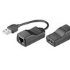 Goobay USB prailginimas Ethernet, 40m, USB A, USB A, Hanstik/Hunstik, 40 m, Juoda