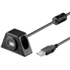 Goobay 2m USB 2.0 ilgintuvas su fiksuotu tvirtinimu