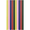 Goobay Karšto lydymo klijų lazdelės 11 mm, 5 spalvos, 10 vnt.