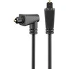 Toslink KAMPINIS optinis kabelis 1x90 laipsnių. Goobay 2m