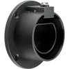 Goobay Sieninis laikiklis EV Type 2 įkrovimo kabeliui, juodas, lauko, 98 mm, 40 mm, 98 mm, 85 g