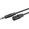 Goobay XLR laidas 6,35 mm jack kištukui, 3 m