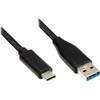 Kabelis USB Good Connections USB-A - USB-C 1.5 m Juodas (GC-M0130)