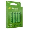 GP Baterija GP - „ReCyko“ įkraunamos baterijos, AA dydis, 2100 mAh, 4 vnt. pakuotė