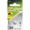 GP Battery GP Baterijos Šarminės Elementai 189, Vienkartinės baterijos, Šarminės, 1,5 V, 1 vnt., Nerūdijančio plieno, 3,05 mm