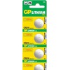 GP Battery GP baterijos ličio elementas CR2016, Vienkartinės baterijos, CR2016, Ličio, 3 V, 5 vnt., Nerūdijančio plieno