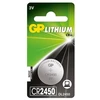 GP Battery GP Batteries ličio elementas CR2450, vienkartinė baterija, CR2450, ličio, sagos/denarų, 3 V, 1 vnt.