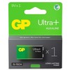 GP Battery GP Baterija GP - „Ultra Plus“ šarminė 9 V baterija, 1604AUP/6LF22 (1 vnt. pakuotė)