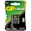 GP ličio baterija CR P2 Lizdinė pakuotė su 1 baterija. 6V